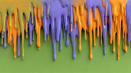 Dripping paint colors