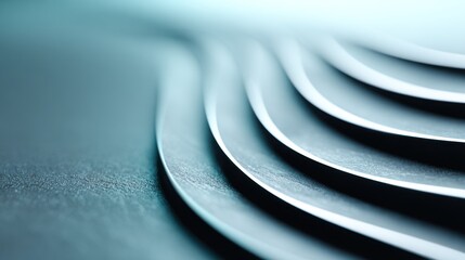 Sinuous light streams form concentric patterns with high clarity, showcasing a minimalist approach with natural colors and realistic tones in a wide shot