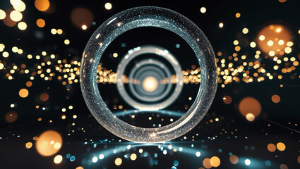 abstract background with circles