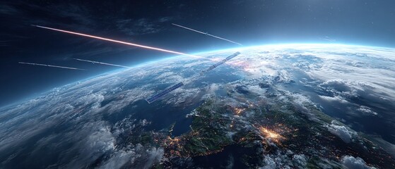 Earth under attack from space debris