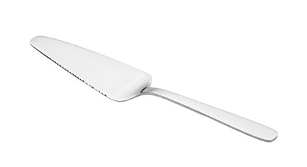 Stainless Steel Cake Server Serrated Edge.
