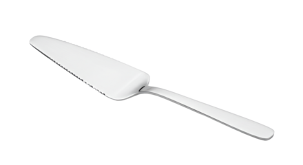 Stainless Steel Cake Server Serrated Edge.