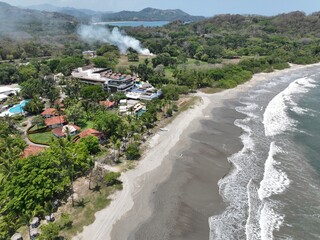 Playa Samara's Tropical Beachfront Resort Aerial View