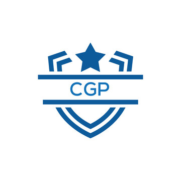 Dynamic Tech Logo Design with CGP Letters and Abstract Motion Elements &ndash; Modern Business Identity. CGP Letter Logo.
