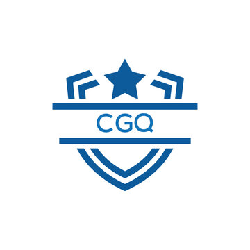 Dynamic Tech Logo Design with CGQ Letters and Abstract Motion Elements &ndash; Modern Business Identity. CGQ Letter Logo.
