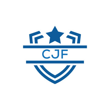 Dynamic Tech Logo Design with CJF Letters and Abstract Motion Elements &ndash; Modern Business Identity. CJF Letter Logo.
