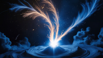 abstract background with space
