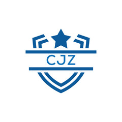 Dynamic Tech Logo Design with CJZ Letters and Abstract Motion Elements – Modern Business Identity. CJZ Letter Logo.
