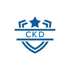 Dynamic Tech Logo Design with CKD Letters and Abstract Motion Elements – Modern Business Identity. CKD Letter Logo.

