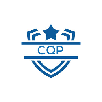 Dynamic Tech Logo Design with CQP Letters and Abstract Motion Elements &ndash; Modern Business Identity. CQP Letter Logo.
