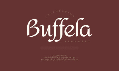 Soft and elegant serif font with graceful curves, ideal for wedding and branding