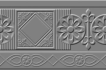 3d mould ceramic tiles art. Digital home decorative art wall tiles design background. Dark gray and light gray combination. Embossed tiles. Ceramic Wall tiles 3d Punch Design.	
