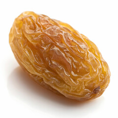 Golden raisins are sweet, sun-dried grapes with a golden hue, commonly used in snacks,