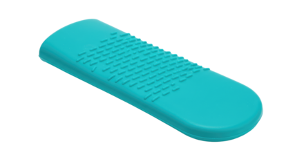 Teal Silicone Pet Hair Remover.