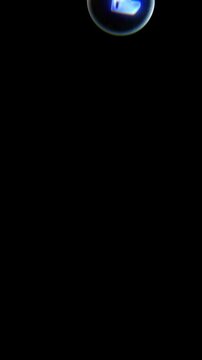 animation of glowing thums up shapes inside floating bubbles against a black backdrop.