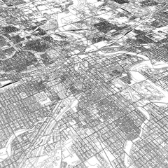 Fototapeta premium 3D illustration of city and urban in Indianapolis USA