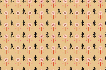 pattern seamless Trúc Haoyu design color