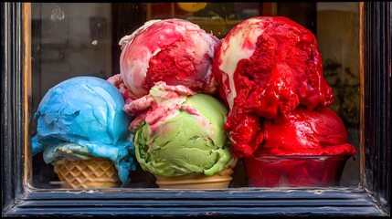 Colorful Ice Cream