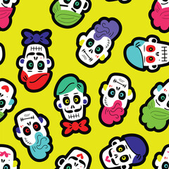 Nurul Ikraam pattern seamless