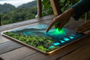 Innovative Touchscreen Technology for Nature Data Monitoring Device