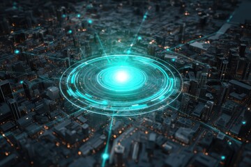 Interface showcasing real-time location mapping with live data for navigation and analysis.