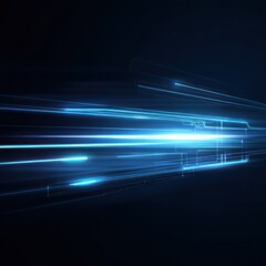High-tech digital background with a light blue theme and glowing lines for a futuristic appearance.