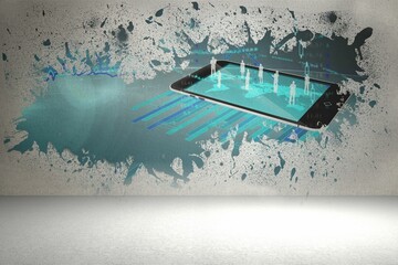 Splash showing global business