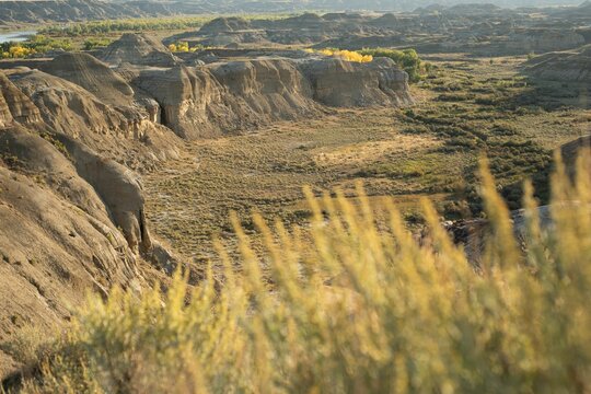 Fototapeta Cliff mountains at countryside