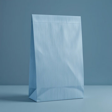 blue sjy paper bag - template design minimalist