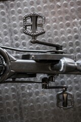 Overhead shot of bicycle in gym © vectorfusionart