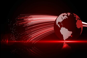 Global technology background