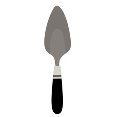 Serving Trowel with Black Handle Kitchen Utensil