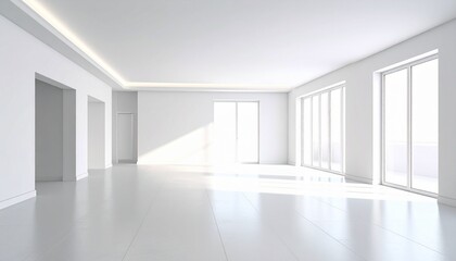 Obraz premium Generated image of a modern interior space