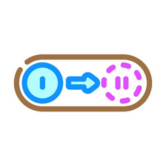 dual mode color icon vector illustration