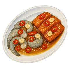 Bold Flavors: Spicy Soy Seafood Combo