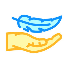 lightweight color icon vector illustration