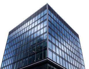 modern office building with blue sky