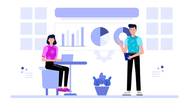 CEO sharing vision at company all-hands meeting