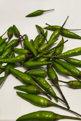 Vibrant Fresh Green Chilies for Cooking