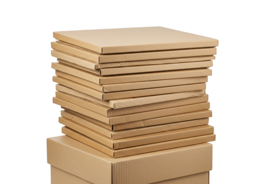 Isolated Background Stacked Wooden Tile Planks Material and Textures