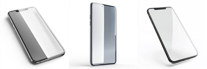 phone screen protector in a clean transparent sheet