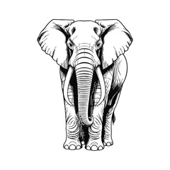 elephant vector illustration