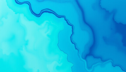 Abstract Blue Topographic Map Style Background with Layered Contours and Gradients