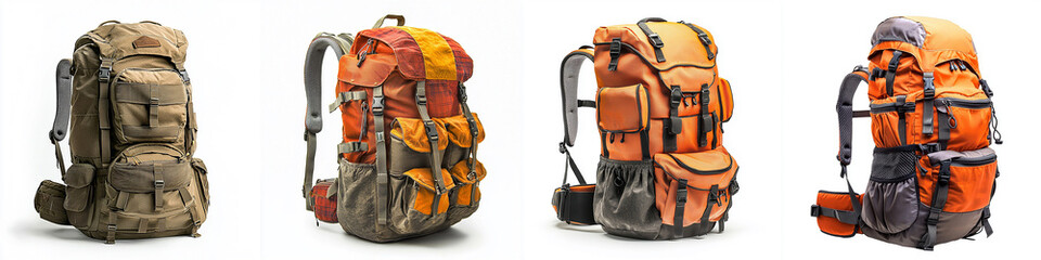 durable hiking backpack with multiple compartments
