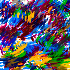 Abstract colorful paint splash art pattern background illustration