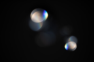 light leak overlay effect with bokeh blur light leaks,retro noisy film texture light leak flare on black background