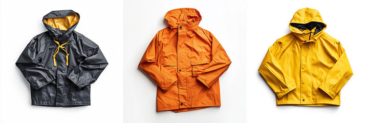 lightweight raincoat folded compactly