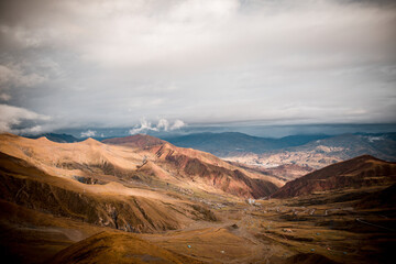 County roads and rural roads in Tibet, China