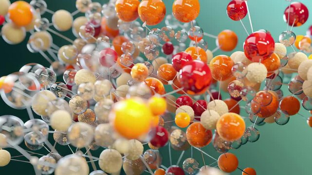 Exploration of penicillin molecular structure showcasing its complex arrangement and interactions, Antibiotic (penicillin) molecule