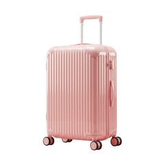 Stylish Pink Hardside Spinner Luggage with TSA Lock for Travel
